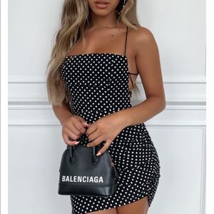 Polka Dot Mini Dress